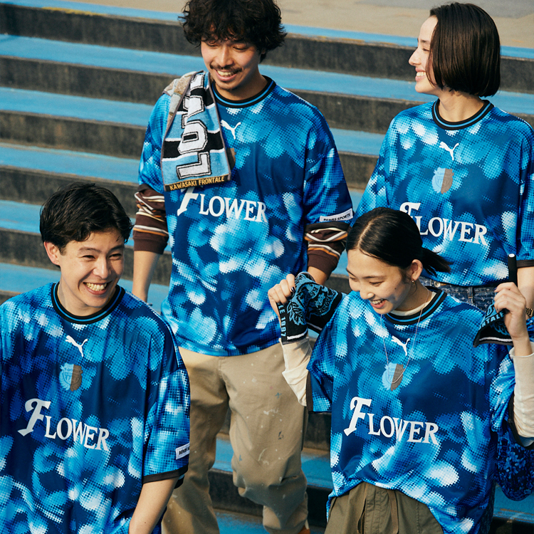 FLOWER FOOTBALL シャツ