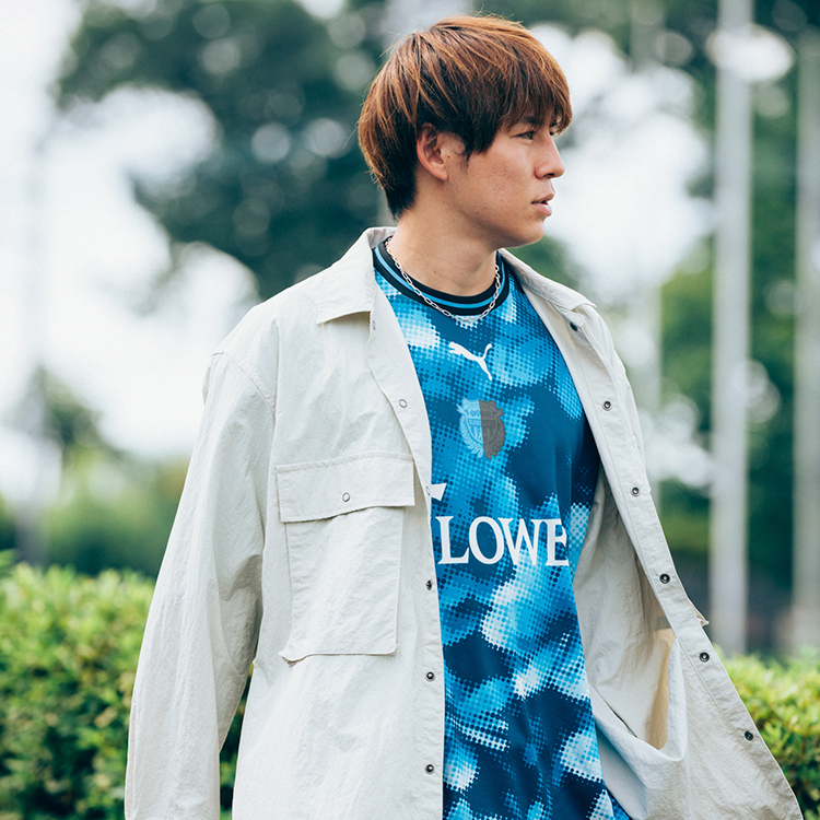 FLOWER FOOTBALL シャツ