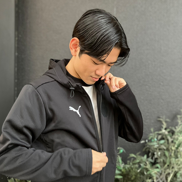 PUMA×FRONTALE TEAMFINAL TR SOFTSHELLジャケット