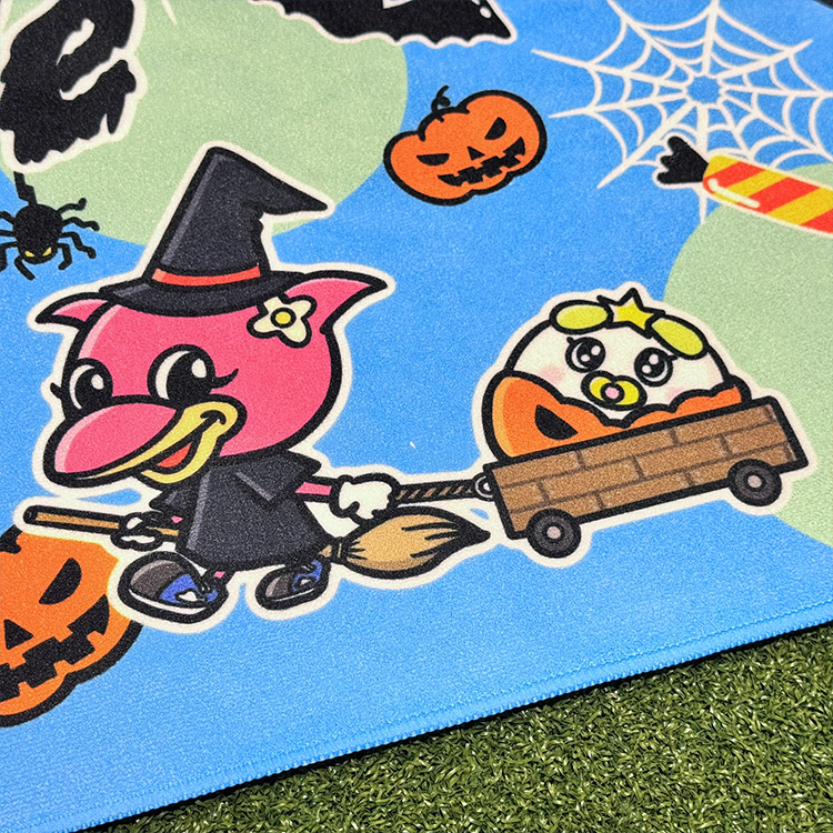 ハロウィンフェイスタオル