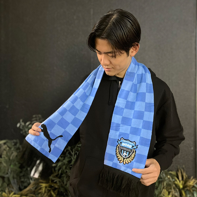 PUMA×FRONTALE FAN SCARF(チェック)