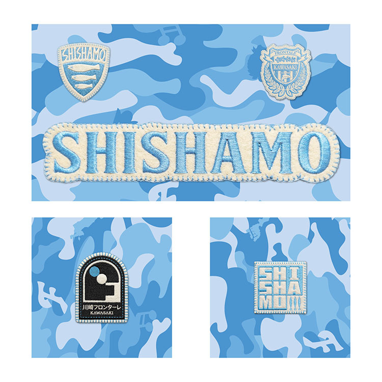SHISHAMO×FRONTALE コラボベースボールシャツ
