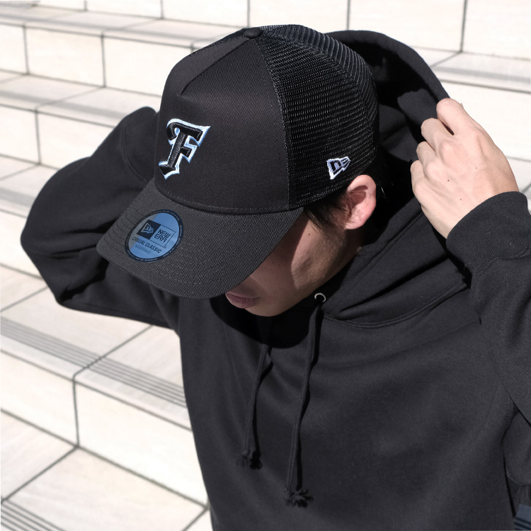 【NEWERA】A FRAME FRONTALE F BLACK