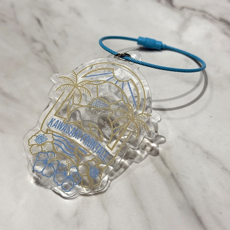 おんなフロンターレいちどぅしップロゴアクリルチャーム