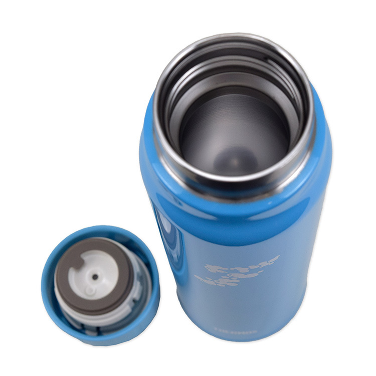 THERMOS×FRONTALE保冷炭酸飲料ボトル(フロンターレブルー)