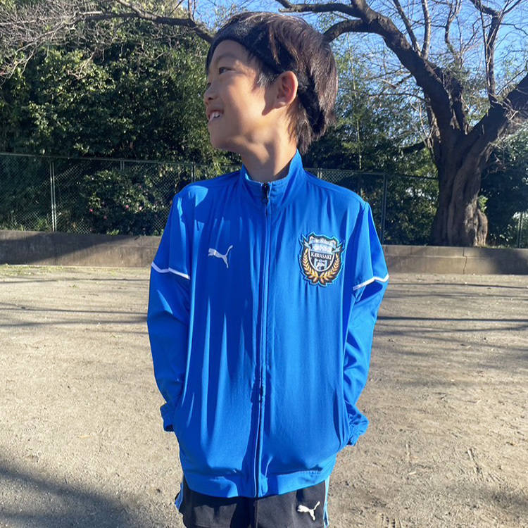 PUMA×FRONTALE TEAMRISEウーブンジャケット Jr.