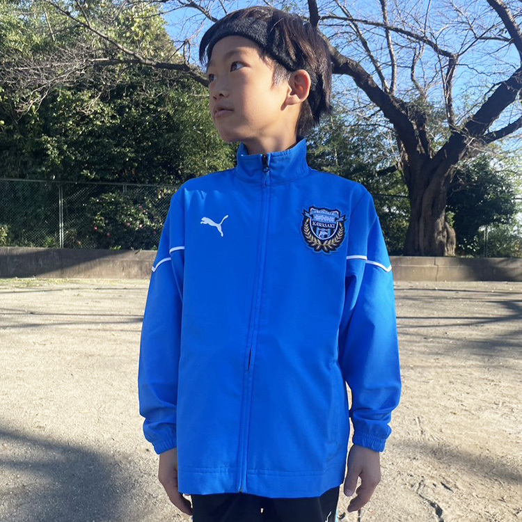 PUMA×FRONTALE TEAMRISEウーブンジャケット Jr.