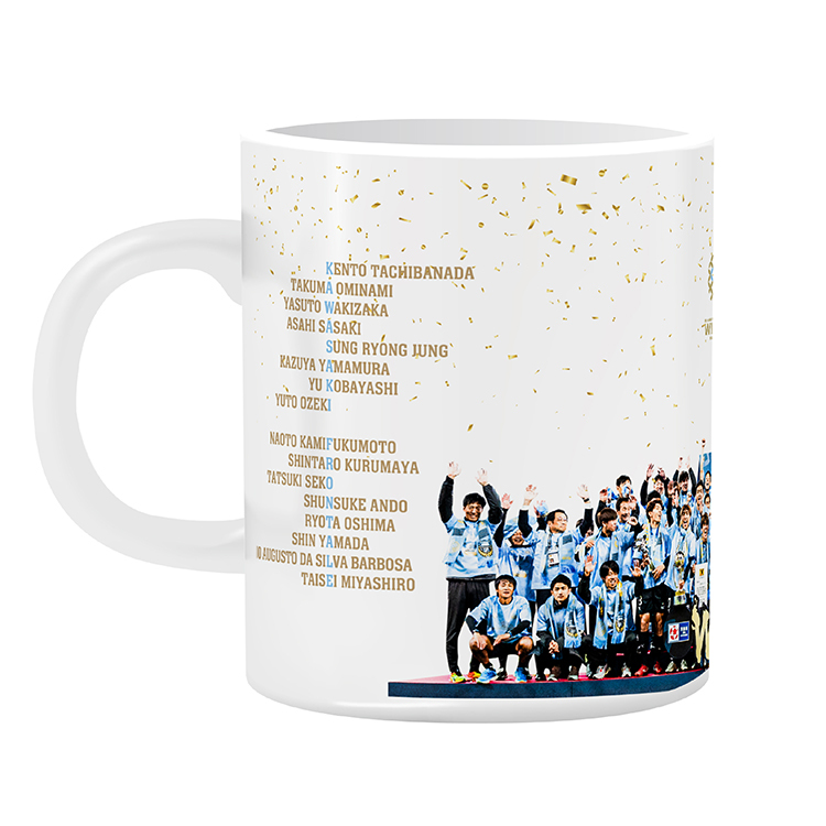 天皇杯 JFA 第103回 全日本サッカー選手権大会 優勝記念 マグカップ(テキスト)