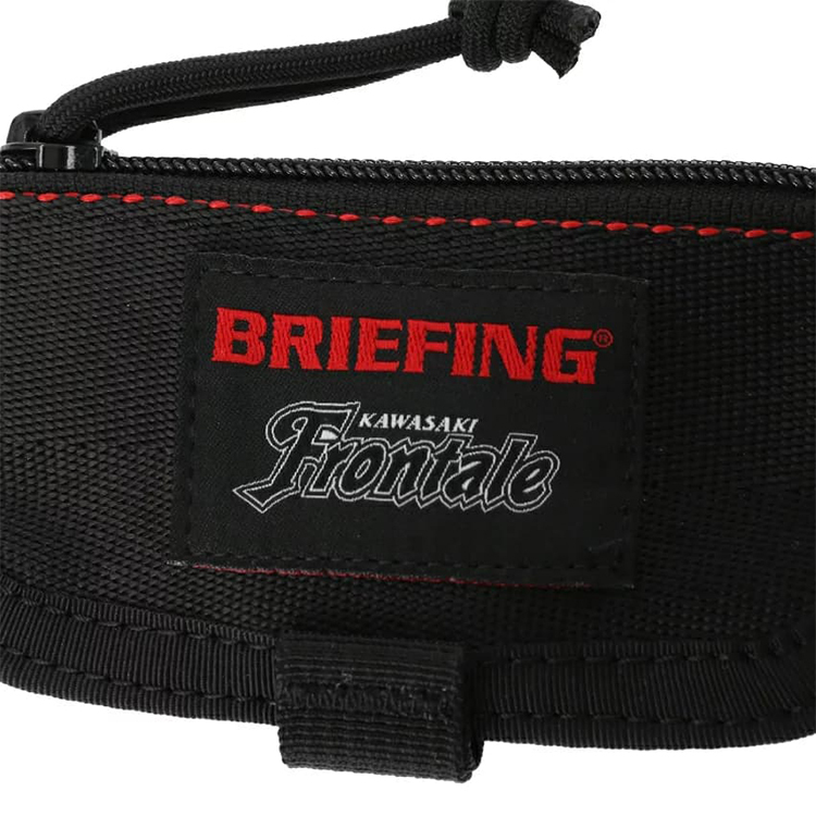 FRONTALE×BRIEFING ZIP KEY CASE