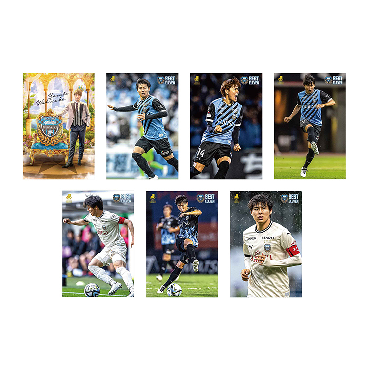 脇坂泰斗選手 2023 MEIJI YASUDA J.LEAGUEベストイレブンメモリアルポストカードセット