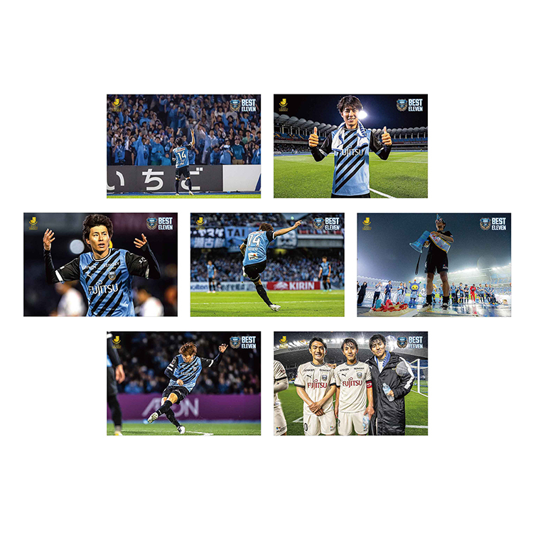 脇坂泰斗選手 2023 MEIJI YASUDA J.LEAGUEベストイレブンメモリアルポストカードセット