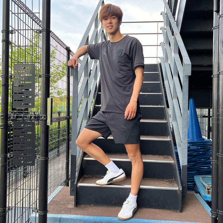 PUMA×FRONTALE TRAVEL SS シャツ