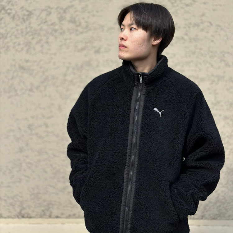 【PUMA】リバーシブル シェルパー ジャケット