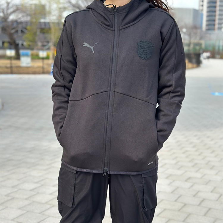PUMA×FRONTALE TRAVEL フーデットスウェットジャケット