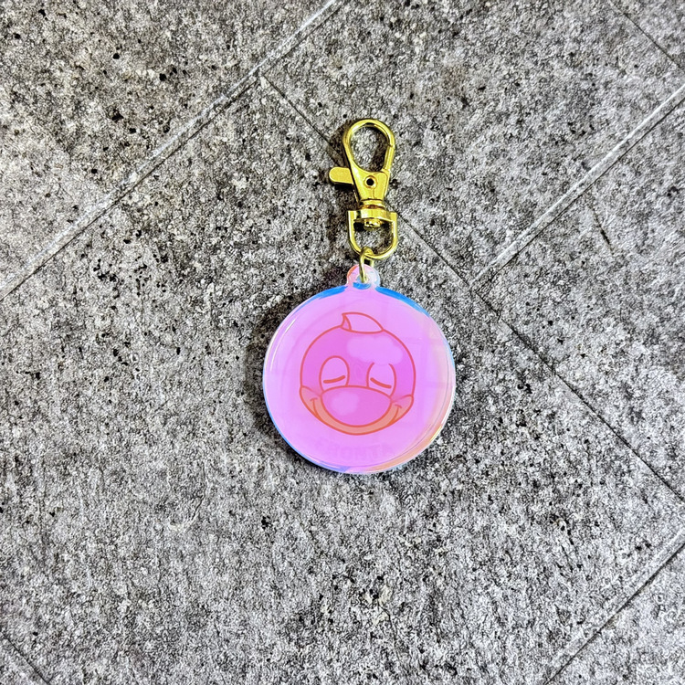 ツインアクリルキーホルダー