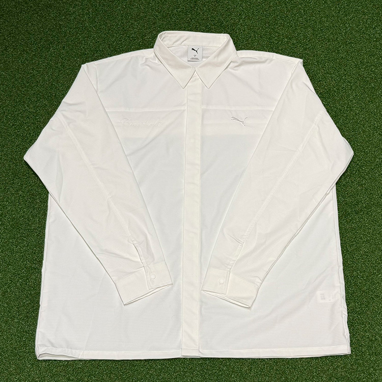 【PUMA】ESS ELEVATED ウーブン LS シャツ