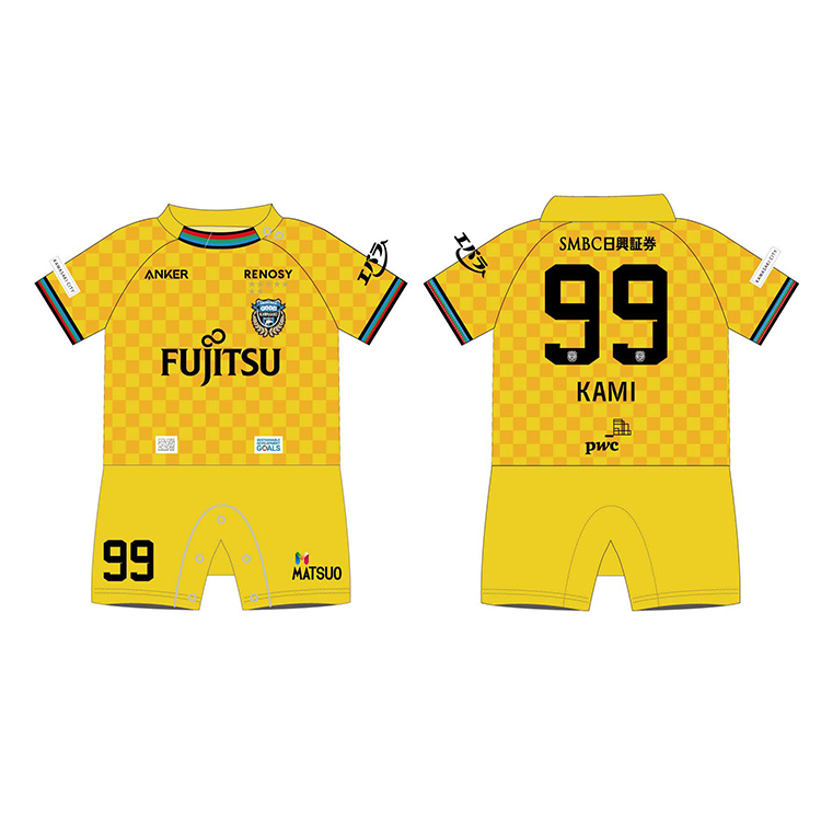 2024ベビーユニフォームロンパース(GK)