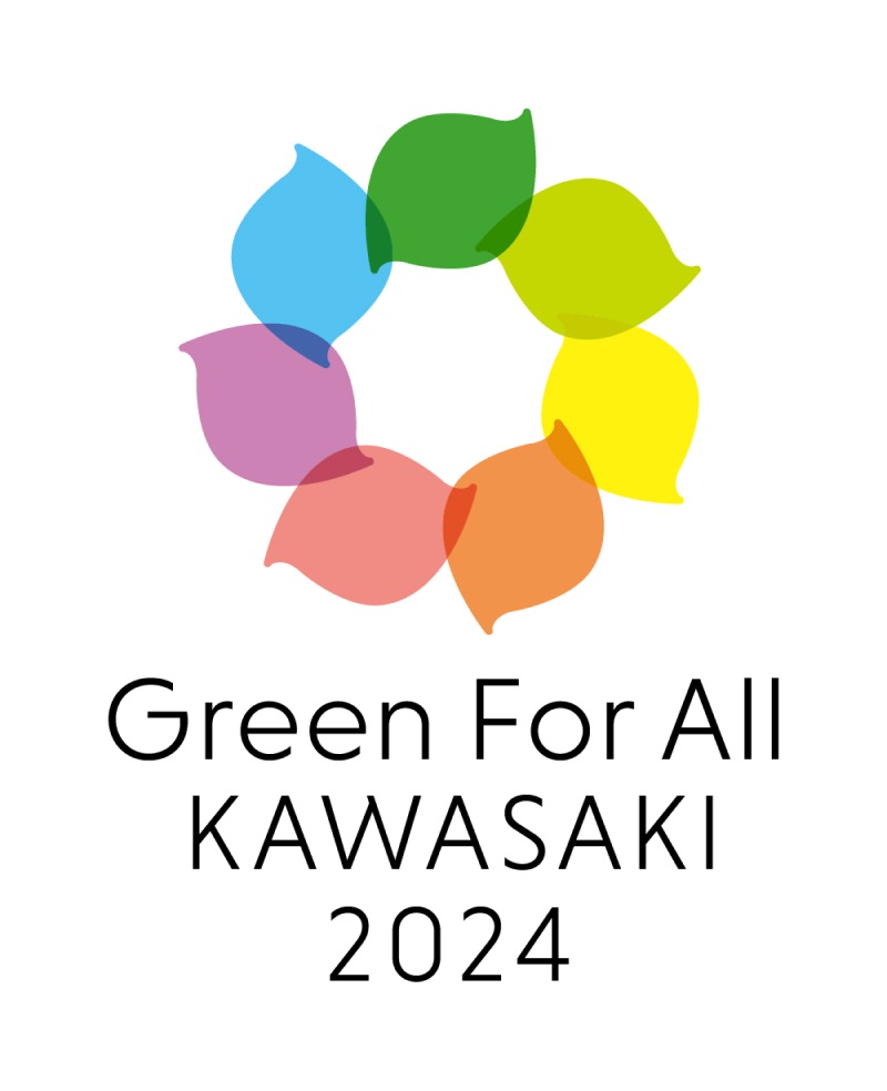 ロゴ:Green For ALL KAWASAKI 2024
